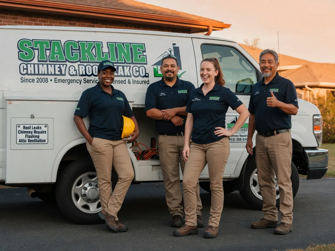 Chimney flashing repair company in Winburne, PA